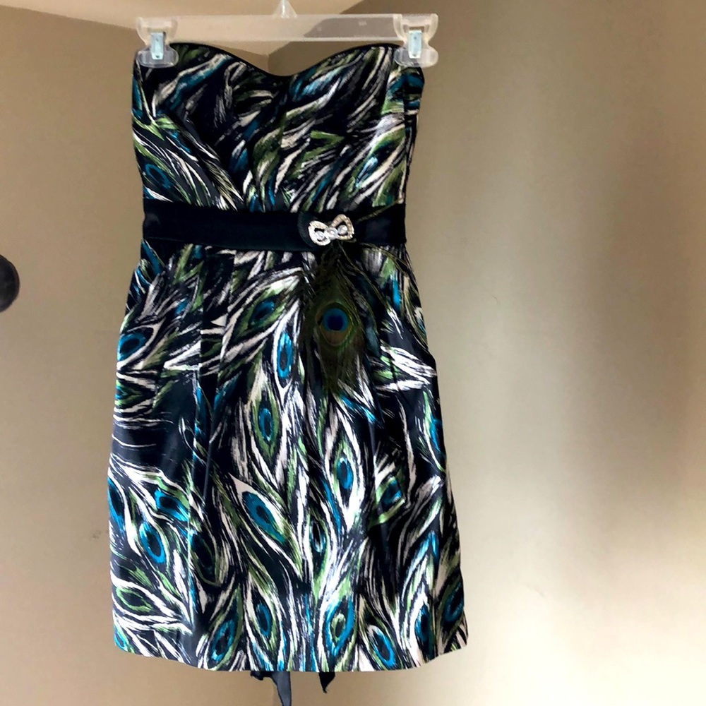 Peacock Cocktail Dress